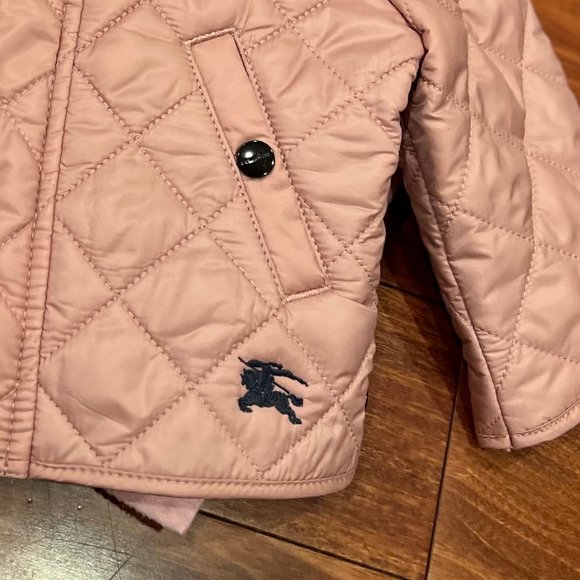 Burberry Mini Lyle Kids Quilted Snap Jacket - Picture 6 of 6